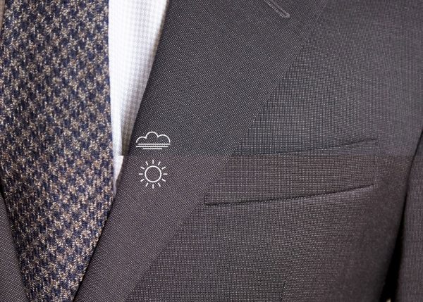 Loro Piana - Grey Tic Weave